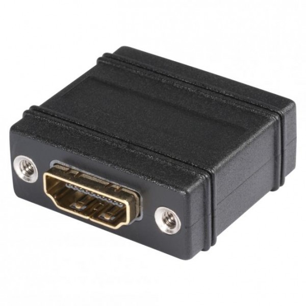 HICON Adapter | HDMI female gerade, schwarz