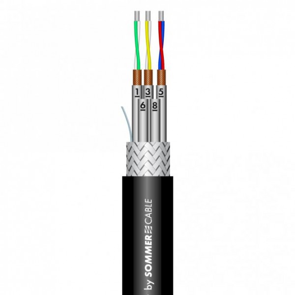 Sommer Cable Aura DMCK 10 PUR FRNC AES/EBU Compact schwarz