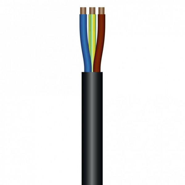Sommer Cable SilcoFlex 3x1,5mm² VDE 0295 schwarz