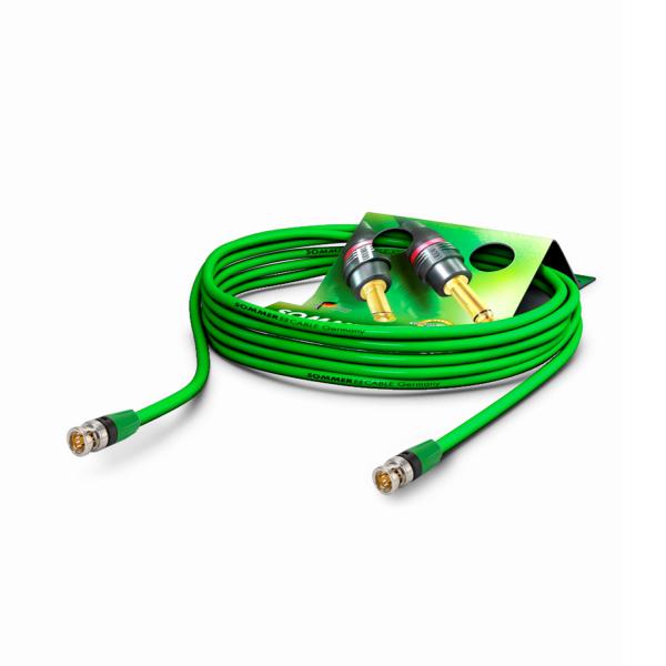 Sommer Cable Koaxkabel Slimline, grün