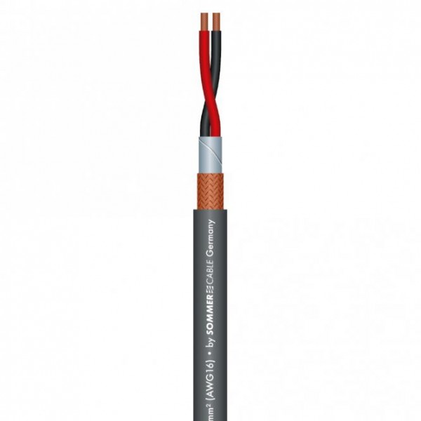 Sommer Cable MERIDIAN SP215 FG Lautsprecherkabel grau